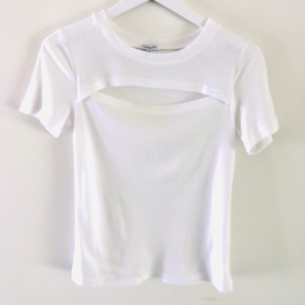 SPLENDID Sexy Cutout Tee